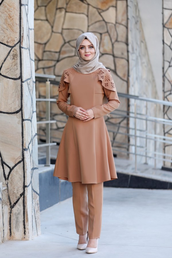 Ahunisa- Müjde suit taba