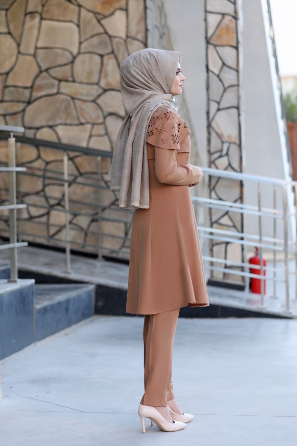 Ahunisa- Müjde suit taba