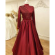 Efsun Abaya - red Efsun Abaya - red