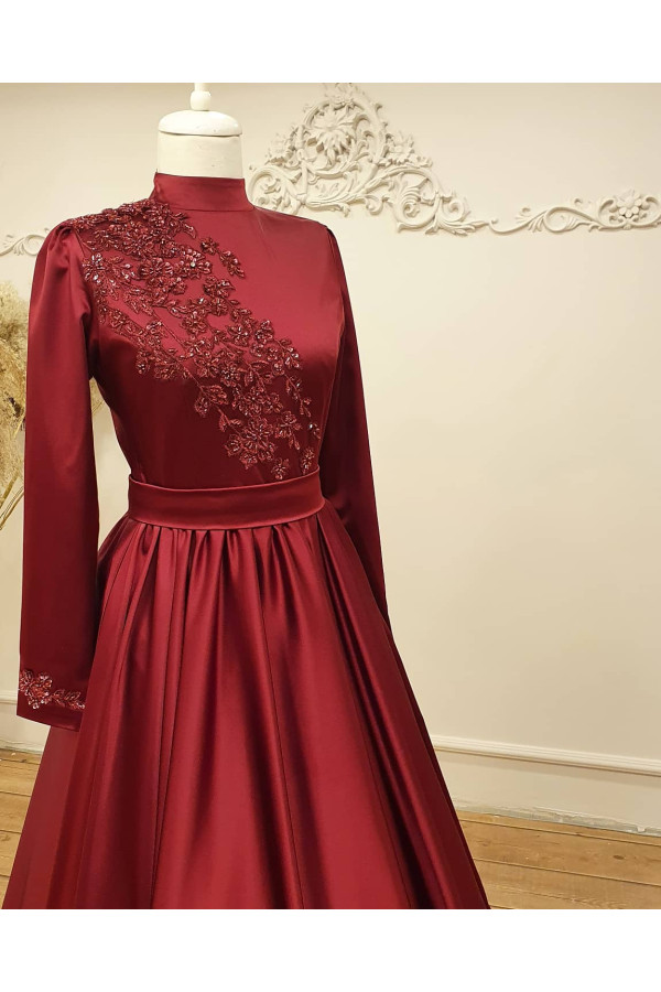 Efsun Abaya - red Efsun Abaya - red