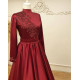 Efsun Abaya - red Efsun Abaya - red