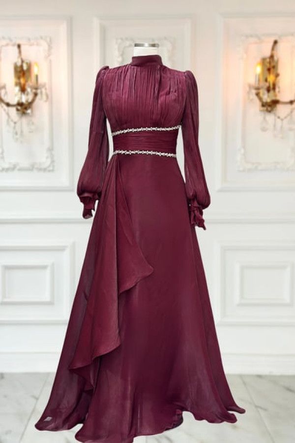Alize Abiye Bordo