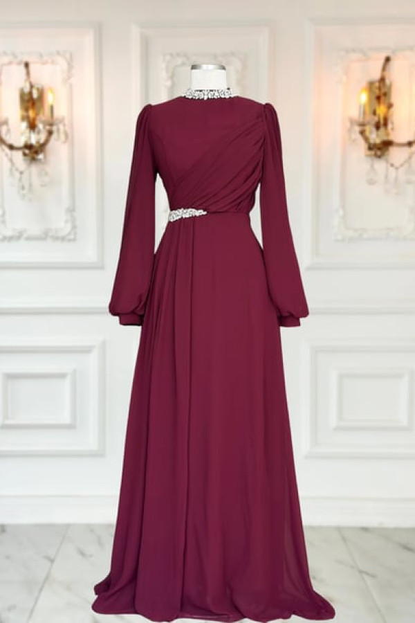 Peri Abiye Bordo