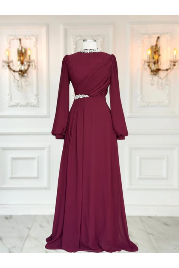 Peri Abiye Bordo