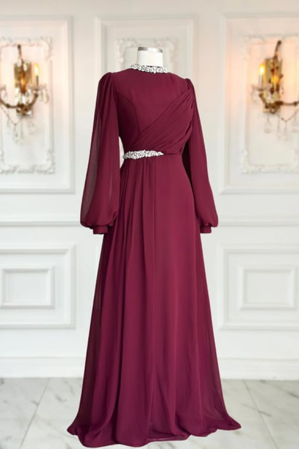Peri Abiye Bordo