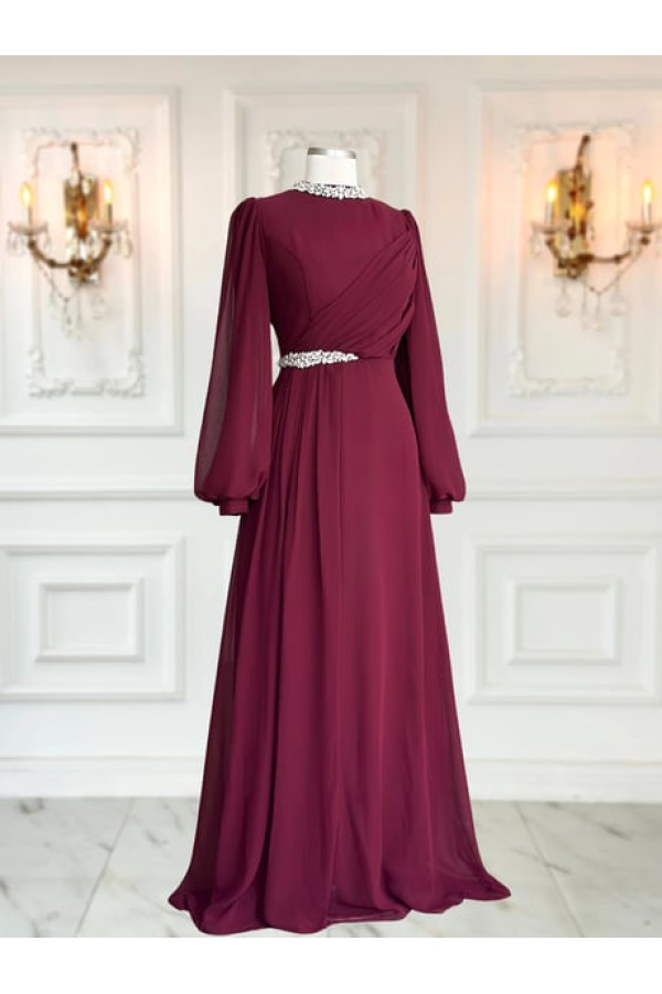 Peri Abiye Bordo