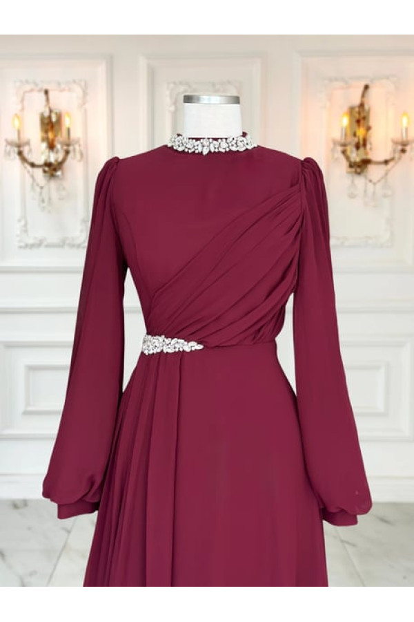 Peri Abiye Bordo