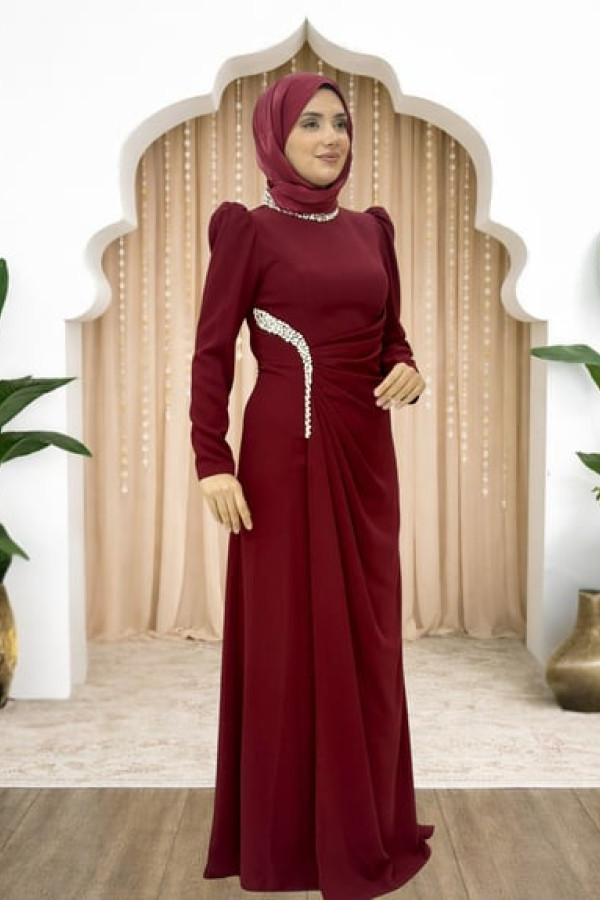 Dilem Abiye Bordo