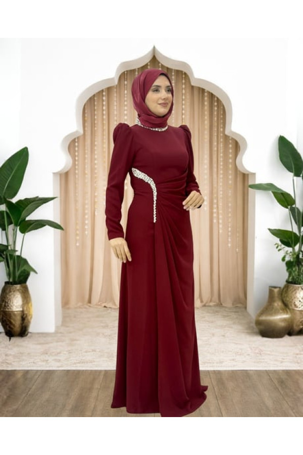 Dilem Abiye Bordo
