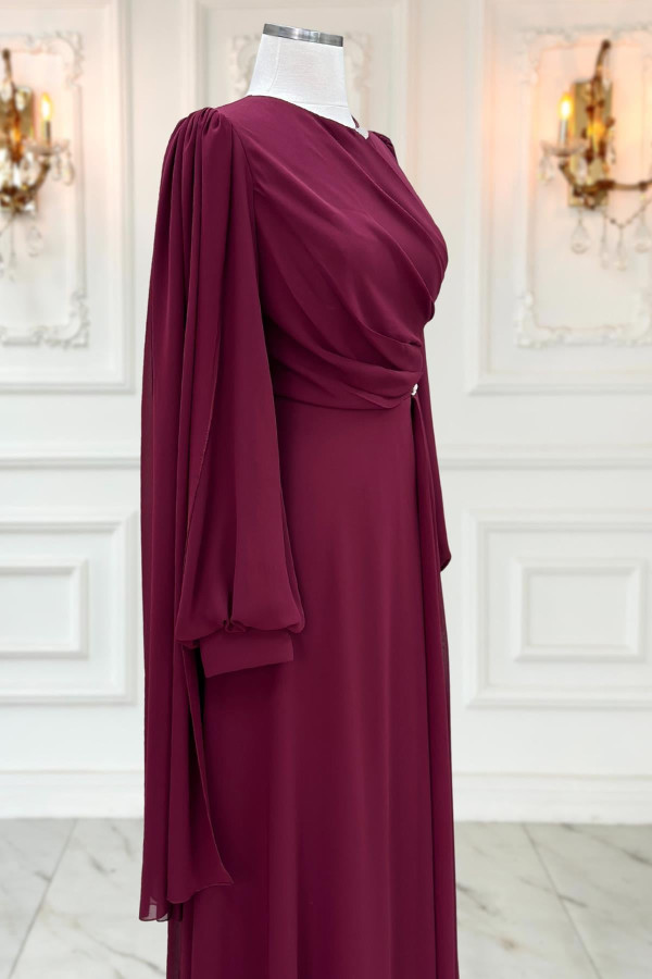 Feza Abiye Bordo Feza Abiye Bordo