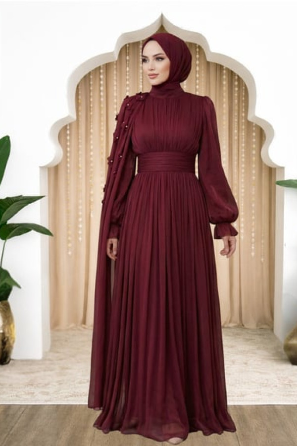 Mina  Abiye Bordo