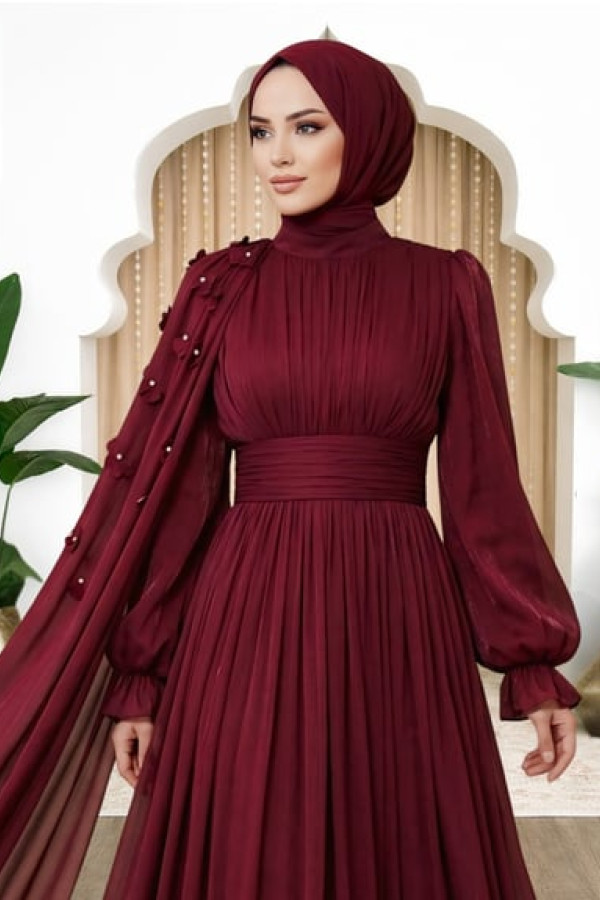 Mina  Abiye Bordo