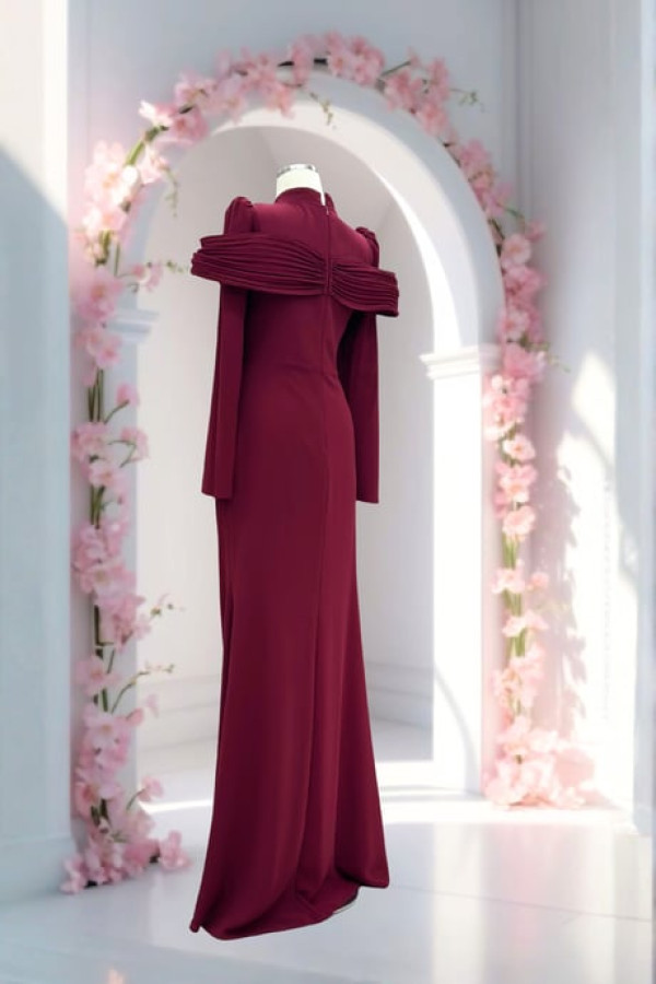 Dila Abiye Bordo