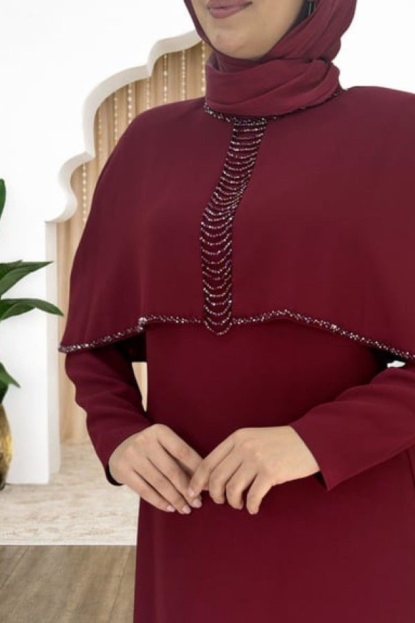 Sunay  Abiye Bordo
