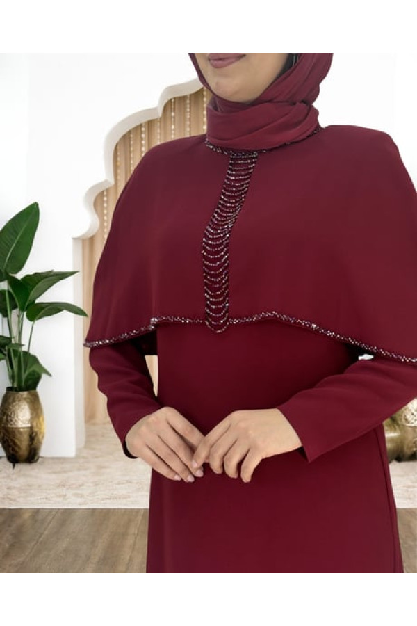 Sunay  Abiye Bordo