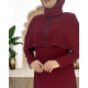 Sunay  Abiye Bordo