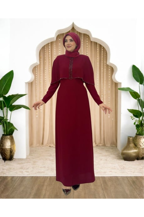 Sunay  Abiye Bordo