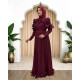 Yeliz Abiye Bordo
