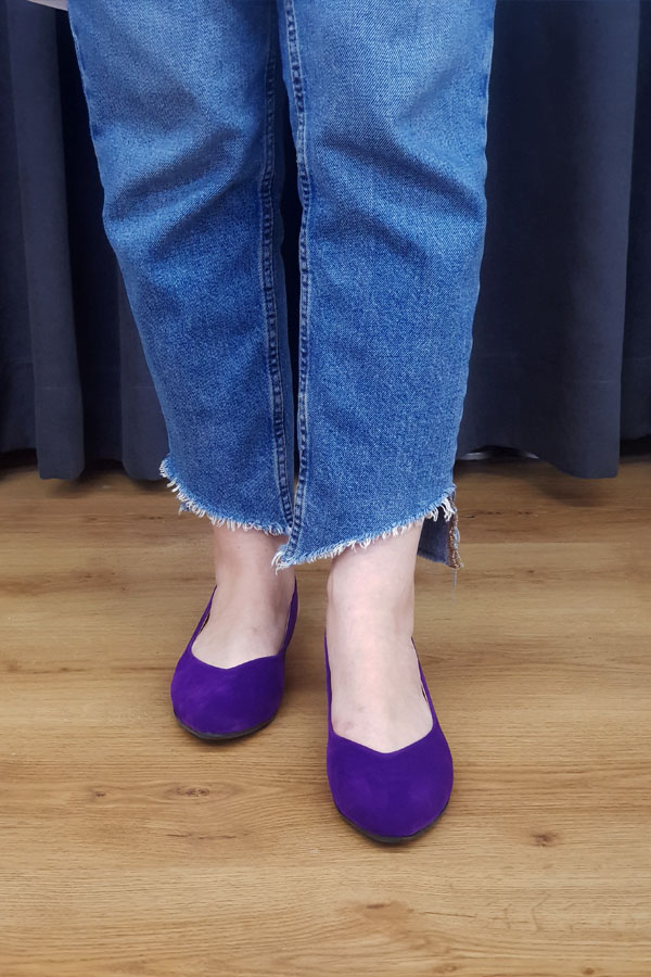 Lady Shoe - Purple Lady Shoe - Purple