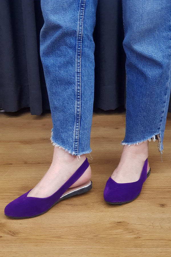 Lady Shoe - Purple Lady Shoe - Purple