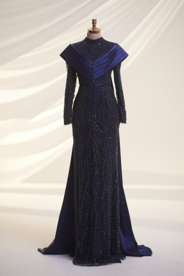 Anka Abiye - Lacivert Anka Abiye - Lacivert