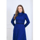 Lina Tesettür Abiye Elbise Saks