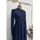 Beyza Dress - Dark Blue