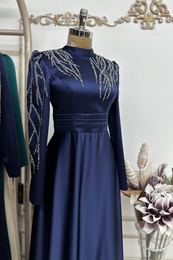 Ceylin Dress - Dark Blue