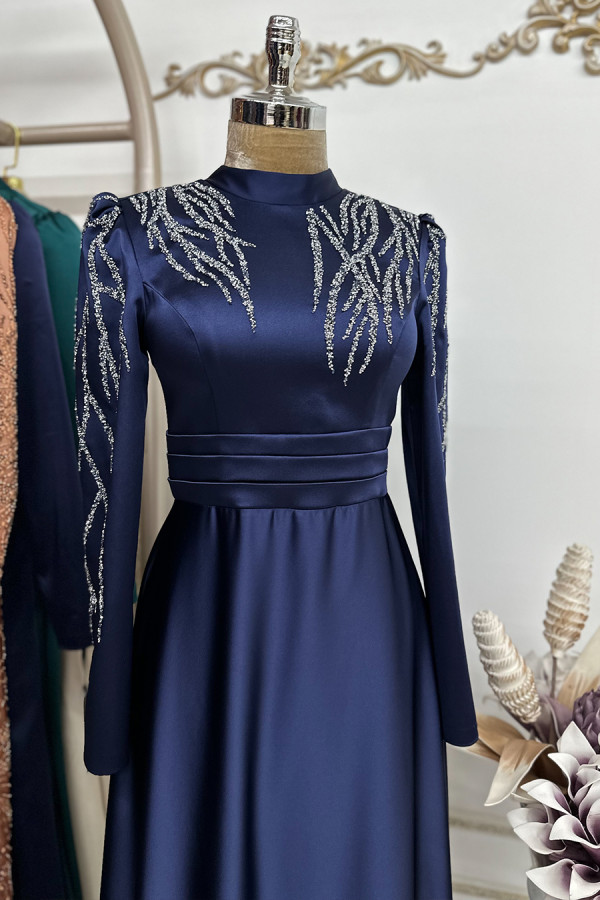 Ceylin Dress - Dark Blue