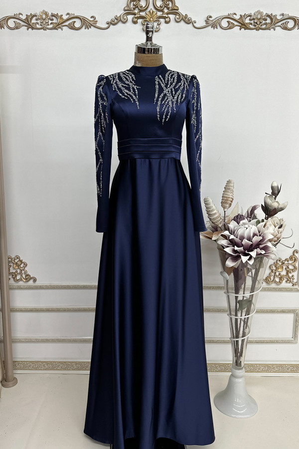 Ceylin Dress - Dark Blue
