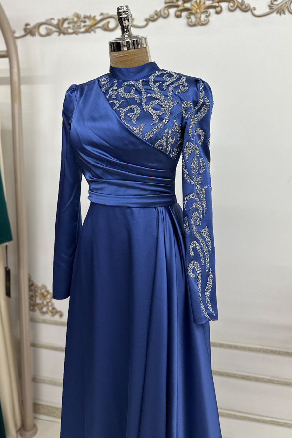 Nilufer Dress - Indigo