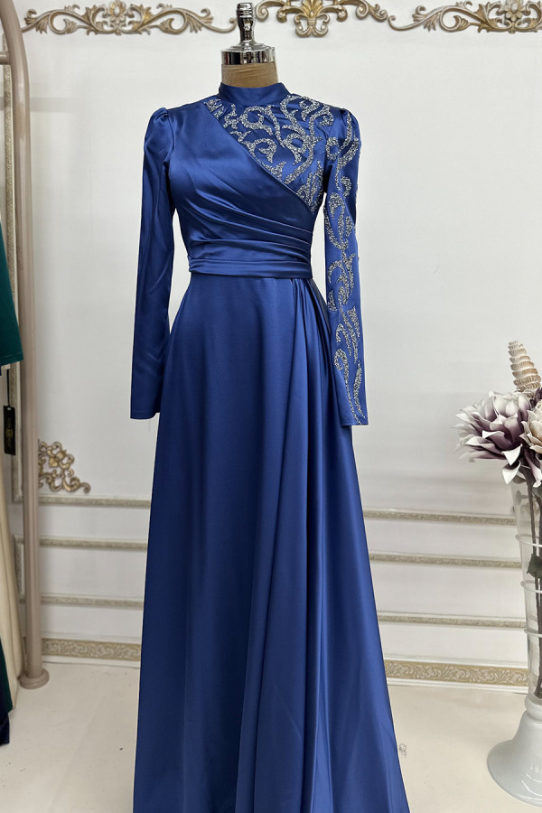 Nilufer Dress - Indigo