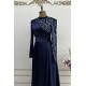 Nilufer Dress - Dark Blue