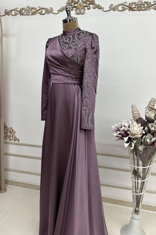 Nilufer Dress - Plum
