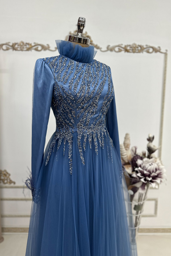Sera Dress - Blue