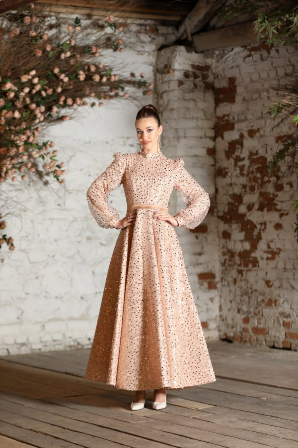 Gelincik Evening Dress - Copper Gelincik Evening Dress - Copper