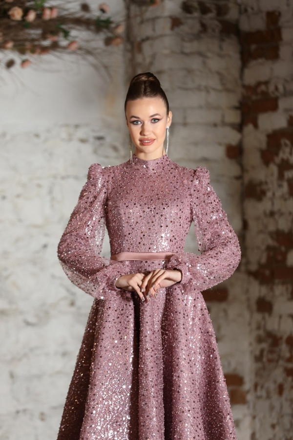 Gelincik Evening Dress - Lilac Gelincik Evening Dress - Lilac