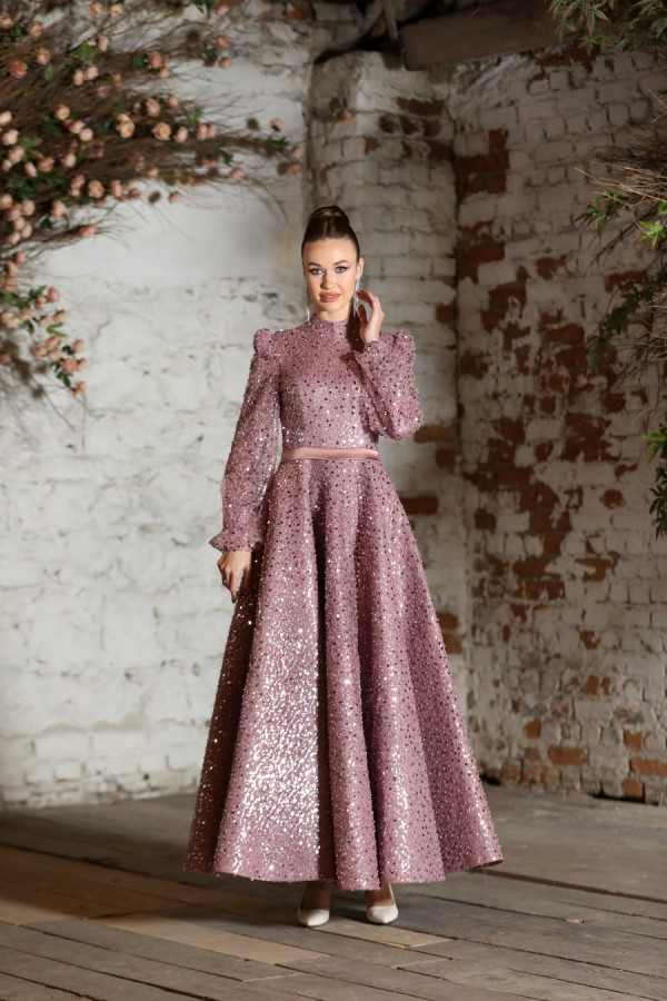 Gelincik Evening Dress - Lilac Gelincik Evening Dress - Lilac