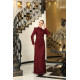 Lady Evening Dress - Claret Red Lady Evening Dress - Claret Red