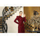 Lady Evening Dress - Claret Red Lady Evening Dress - Claret Red