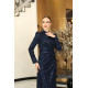 Lady Evening Dress - Dark Blue Lady Evening Dress - Dark Blue