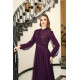 Sude Evening Dress - Purple Sude Evening Dress - Purple