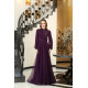Sude Evening Dress - Purple Sude Evening Dress - Purple