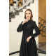 Sude Evening Dress - Black Sude Evening Dress - Black