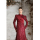Sinem Evening Dress - Claret Red Sinem Evening Dress - Claret Red