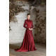 Sinem Evening Dress - Claret Red Sinem Evening Dress - Claret Red