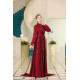Seyran Evening Dress - Claret Red