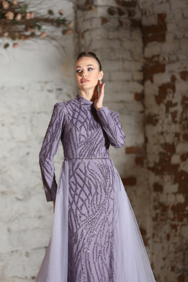 Afitap Evening Dress - Lilac