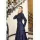 Sahra Evening Dress - Dark Blue
