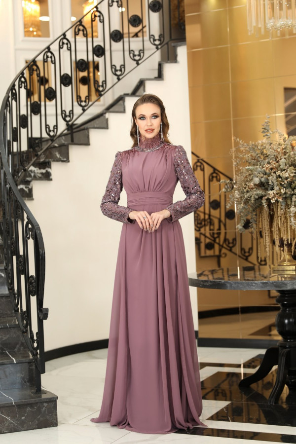 Elif Evening Dress - Lilac
